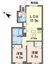 シャーメゾン プレミアスⅡの間取り画像
