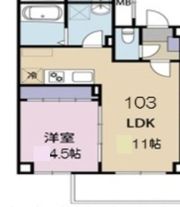 アリビラ六甲の間取り画像