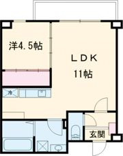 アリビラ六甲の間取り画像