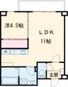 アリビラ六甲の間取り画像