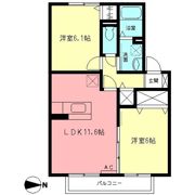相原ヒルズ ももの間取り画像