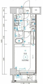 LUMEED新小岩の間取り画像