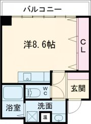 シャトー三和南車崎の間取り画像