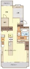 東鷲宮ニュータウン駅前通り4－9の間取り画像