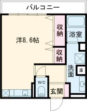 シャトー三和南車崎の間取り画像