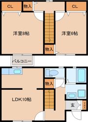 ファーストパインヒルズAの間取り画像