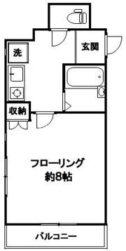 アメニティ松江壱号館の間取り画像