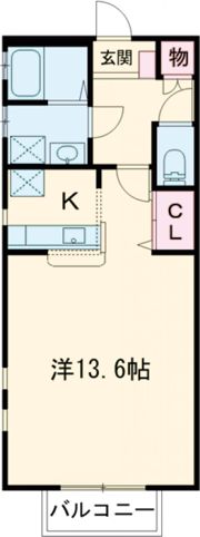パームタウンサウスの間取り画像