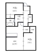 Maison Tsubaki（新築）の間取り画像