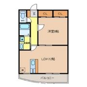 サンシエール チエⅡの間取り画像