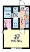 アクセス西谷鶴ヶ峰の間取り画像