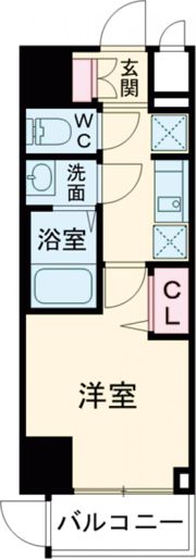 CREST TAPP DITA 神戸西パークフロントの間取り画像