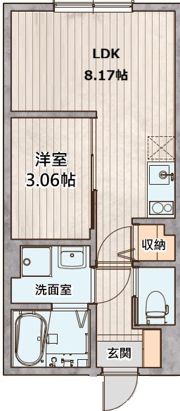 Agrande Tachikawaの間取り画像