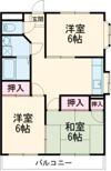カネタカマンションの間取り画像