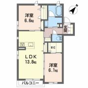 シャーメゾン イオの間取り画像