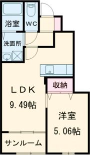 Warm Placeの間取り画像