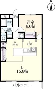 ハイツイーストの間取り画像