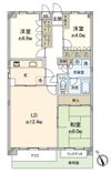 パークハイム三鷹台の間取り画像