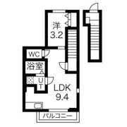 ジュネスコートの間取り画像