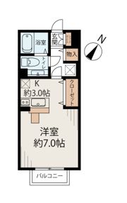 ボナール丸重の間取り画像