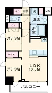 プレディアコート大森山王の間取り画像
