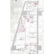 エステムプラザ市谷外濠公園の間取り画像