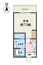 カルム新越谷の間取り画像