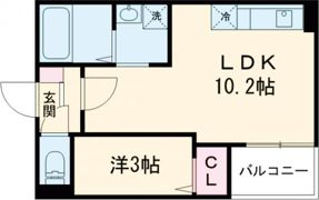 Jack hanazono Ⅰの間取り画像