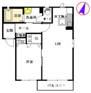 ヴィルヌーブ長野の間取り画像