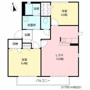 レグルス II棟の間取り画像