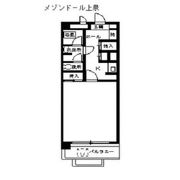 メゾンドール上泉の間取り画像