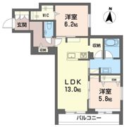 ティエリテの間取り画像