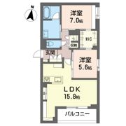 プルメリアの間取り画像