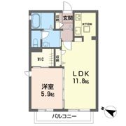 リヴィエールコートEの間取り画像