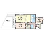 ルナリアの間取り画像