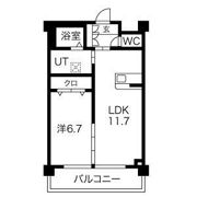 フォルトゥーナ浄水の間取り画像