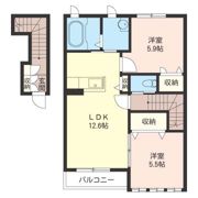 シャノワールの間取り画像
