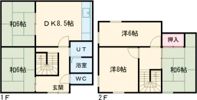 桑名市小貝須 戸建の間取り画像