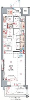 クレヴィスタ亀戸Ⅴの間取り画像