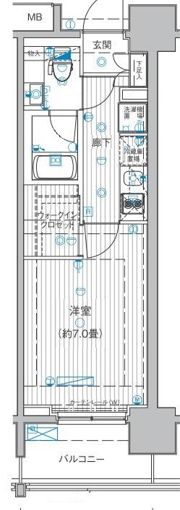 ル・リオン豊洲ウォーターフロントの間取り画像