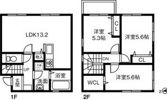 Land court 重原駅Aの間取り画像