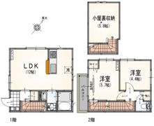 フローラ希望ヶ丘の間取り画像