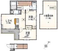 フローラ希望ヶ丘の間取り画像