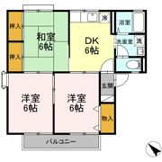 ロイヤルハイツ Aの間取り画像