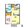 カーサラテの間取り画像