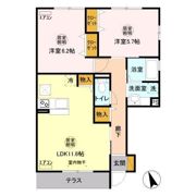 ボナール酒井根 Ⅰ号棟の間取り画像