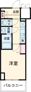 CREST TAPP DITA 神戸西パークフロントの間取り画像