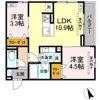 ライラック大船の間取り画像