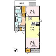 エミネンス久米田の間取り画像