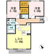 サウススクエア 3番館の間取り画像
